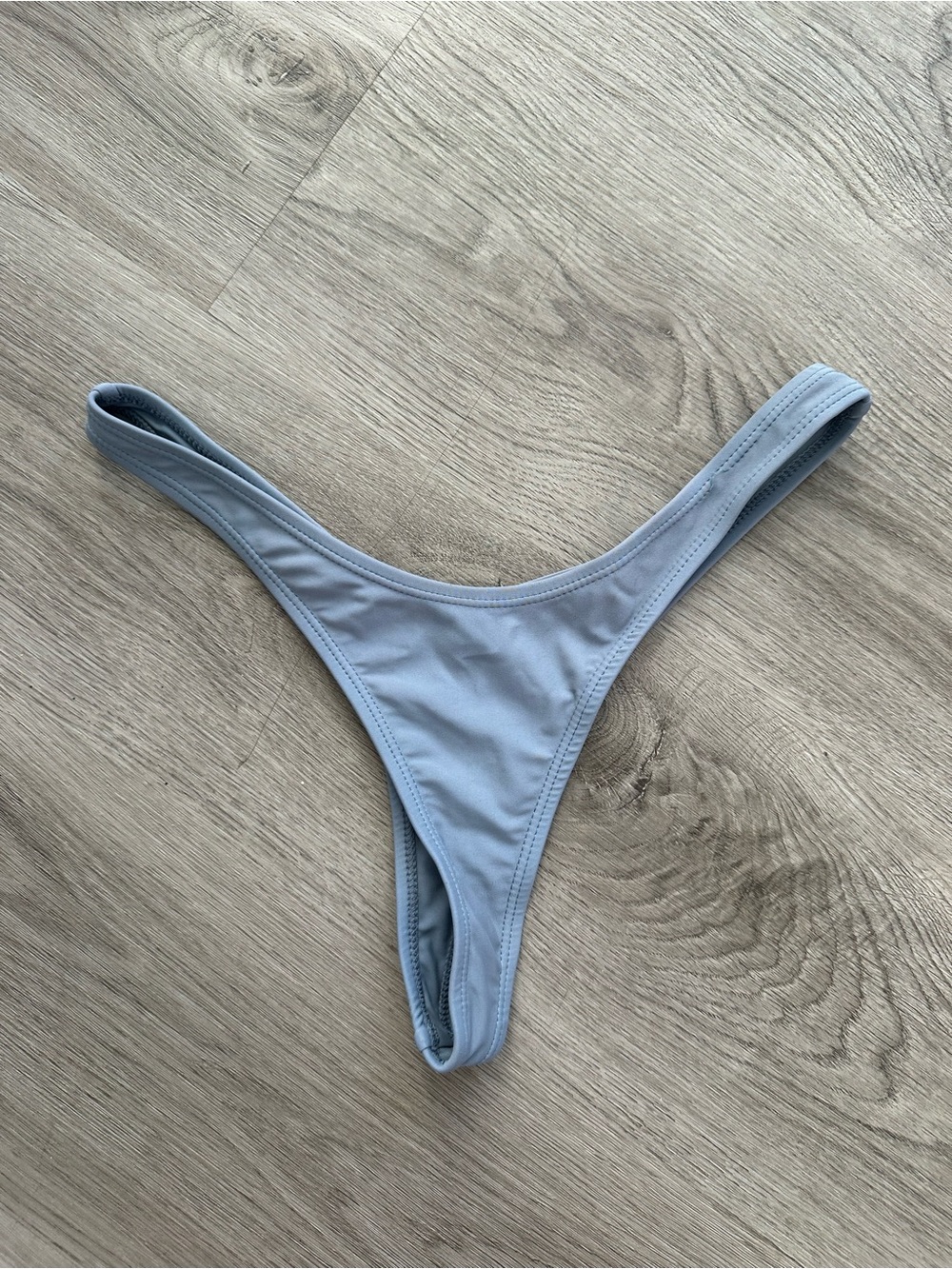 Boutine LA Powder Blue High-Cut Bikini Bottom size Medium
